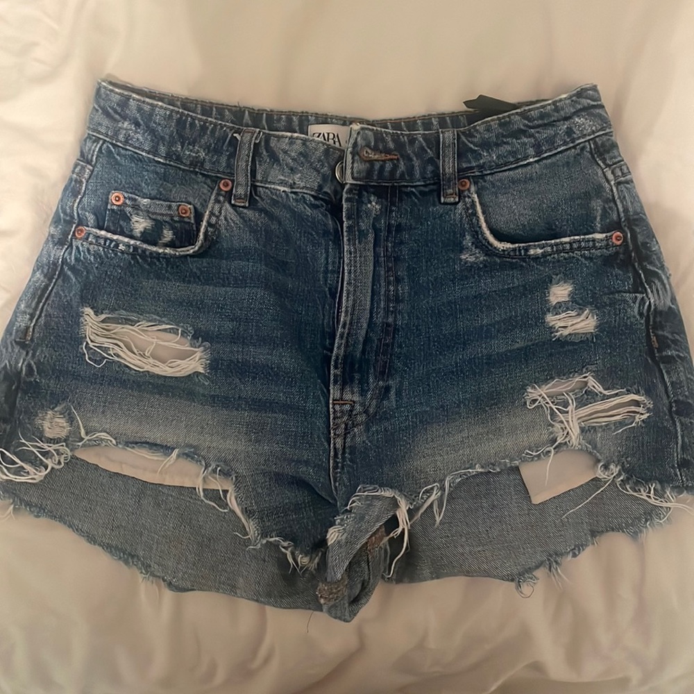 ZARA JEAN SHORTS